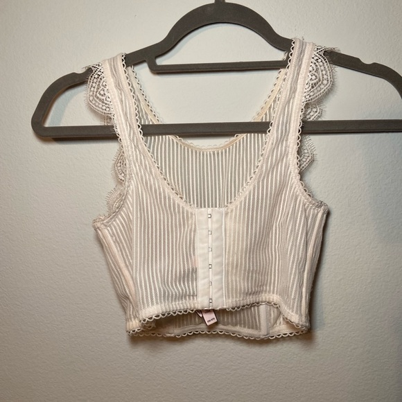 Victoria secret off white corset top - Picture 4 of 8